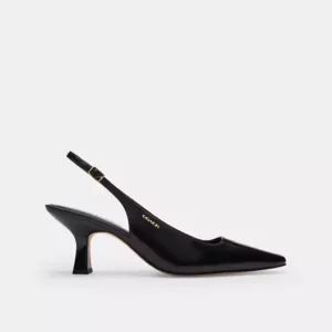 Coach Slingback Heel- Black